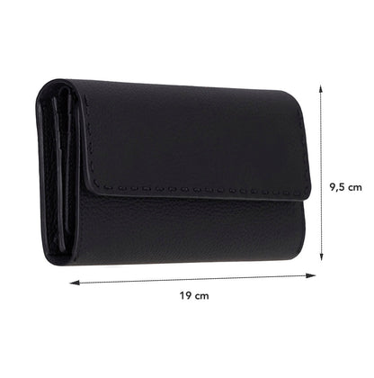Nome Leather Wallet – 16 Card Slots & Phone Holder