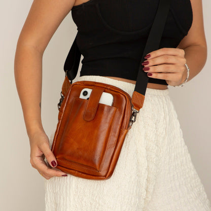 Ajo Leather Crossbody Bag – Genuine Leather Purse