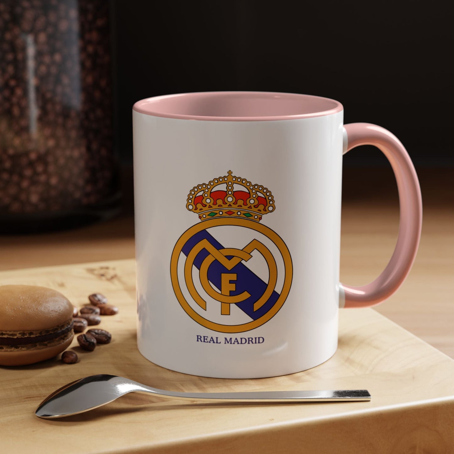 Real Madrid FC Logo Mug | Coffee & Tea Cup | Los Blancos Fan Ceramic Mug | Supporter Gift